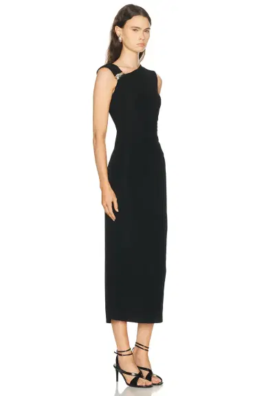 L'Academie Maeko Midi Dress | Thumbnail 4 L'Academie Maeko Midi Dress | Thumbnail 4