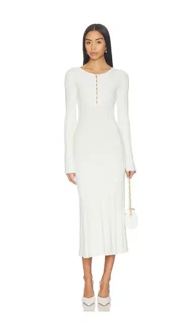 L'Academie Wanda Knit Long Sleeve Dress | Thumbnail 1 L'Academie Wanda Knit Long Sleeve Dress | Thumbnail 1