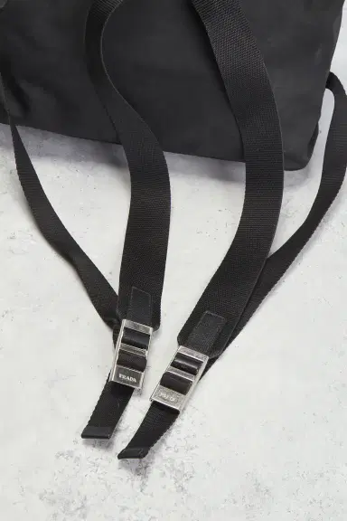Prada Prada Grommet Embellished Tessuto Backpack | Thumbnail 11 Prada Prada Grommet Embellished Tessuto Backpack | Thumbnail 11
