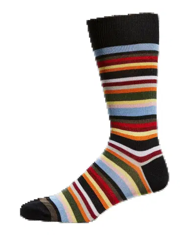 Paul Smith Men's Multi-Stripe Socks | Thumbnail 2 Paul Smith Men's Multi-Stripe Socks | Thumbnail 2