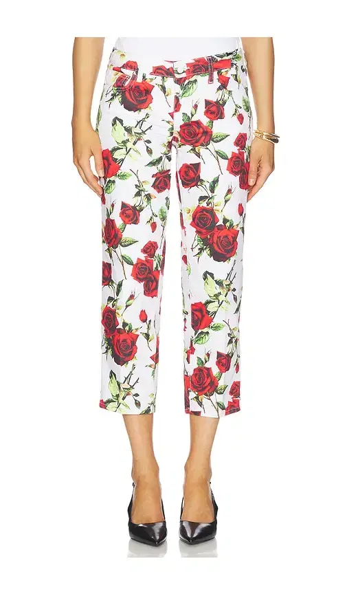 Blaine Low Rise Crop Stovepipe Jean Blaine Low Rise Crop Stovepipe Jean