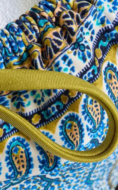 BOTEH Arcadia Paisley Gathered Bralette | Thumbnail 4 BOTEH Arcadia Paisley Gathered Bralette | Thumbnail 4