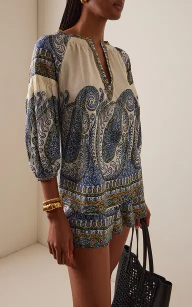 Boteh Arcadia Paisley Smock Blouse | Thumbnail 2 Boteh Arcadia Paisley Smock Blouse | Thumbnail 2