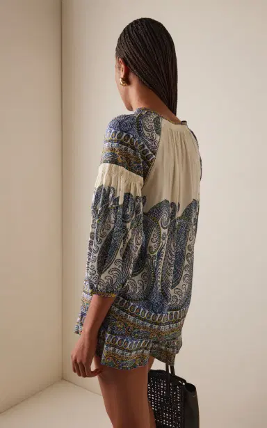 Boteh Arcadia Paisley Smock Blouse | Thumbnail 4 Boteh Arcadia Paisley Smock Blouse | Thumbnail 4