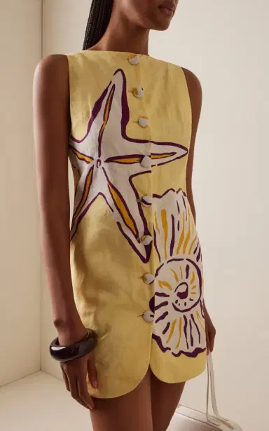 Cala de la Cruz Rhoda Linen Dress | Thumbnail 2 Cala de la Cruz Rhoda Linen Dress | Thumbnail 2