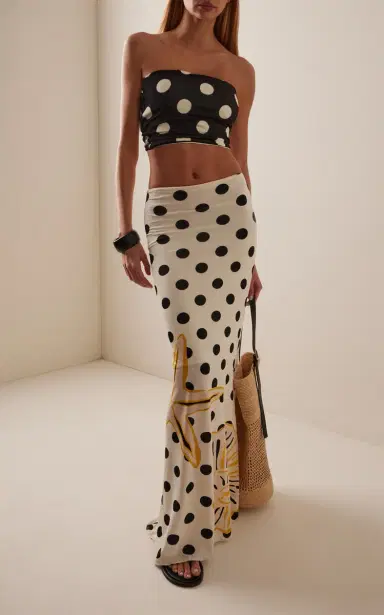Cala de la Cruz Halia Printed Maxi Skirt | Thumbnail 2 Cala de la Cruz Halia Printed Maxi Skirt | Thumbnail 2