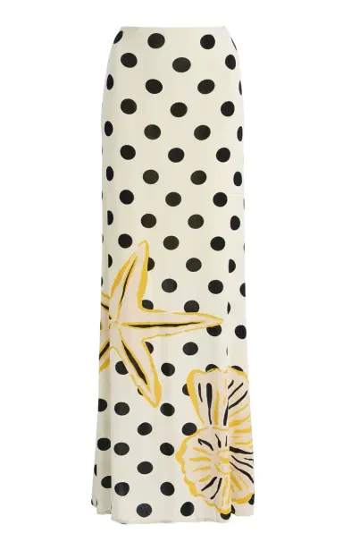 Cala de la Cruz Halia Printed Maxi Skirt | Thumbnail 1 Cala de la Cruz Halia Printed Maxi Skirt | Thumbnail 1