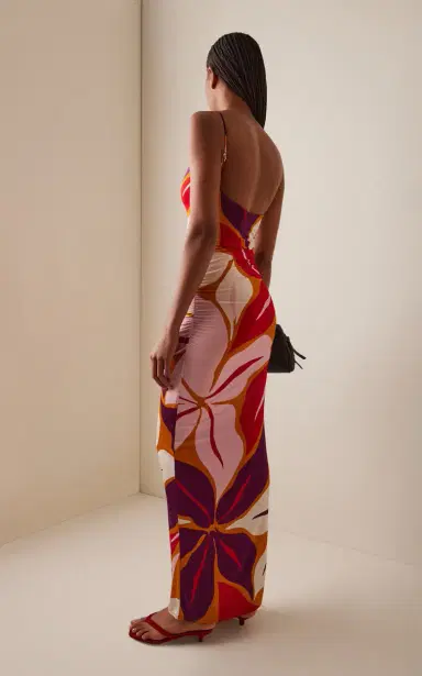 Cala de la Cruz Kim Printed Maxi Dress | Thumbnail 4 Cala de la Cruz Kim Printed Maxi Dress | Thumbnail 4