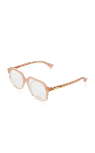 Bottega Veneta Square-Frame Acetate Glasses | Thumbnail 3 Bottega Veneta Square-Frame Acetate Glasses | Thumbnail 3