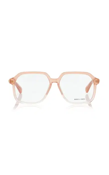 Bottega Veneta Square-Frame Acetate Glasses | Thumbnail 1 Bottega Veneta Square-Frame Acetate Glasses | Thumbnail 1