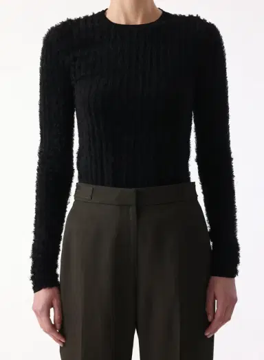 Jason Wu Collection SOFT SUITING FLARE PANT WITH BACK LEG SLITS | Thumbnail 4 Jason Wu Collection SOFT SUITING FLARE PANT WITH BACK LEG SLITS | Thumbnail 4