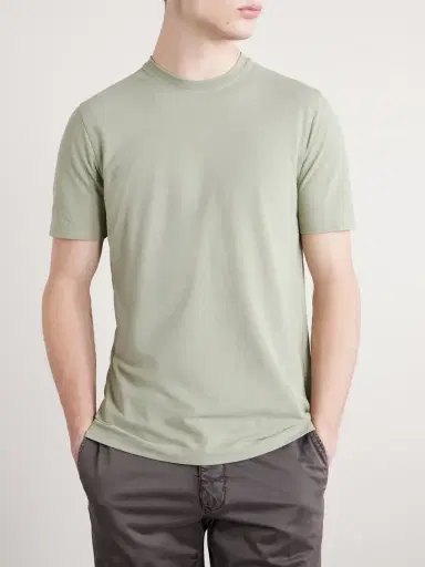 Slowear Slim-Fit Cotton-Jersey T-Shirt - Men | Thumbnail 3 Slowear Slim-Fit Cotton-Jersey T-Shirt - Men | Thumbnail 3