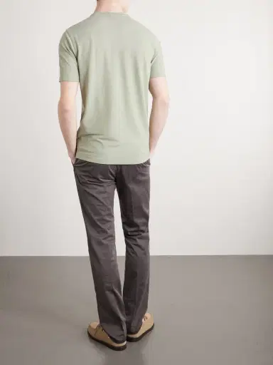 Slowear Slim-Fit Cotton-Jersey T-Shirt - Men | Thumbnail 4 Slowear Slim-Fit Cotton-Jersey T-Shirt - Men | Thumbnail 4