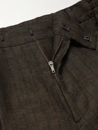 MR P. Straight-Leg Striped Linen Suit Trousers - Men | Thumbnail 6 MR P. Straight-Leg Striped Linen Suit Trousers - Men | Thumbnail 6