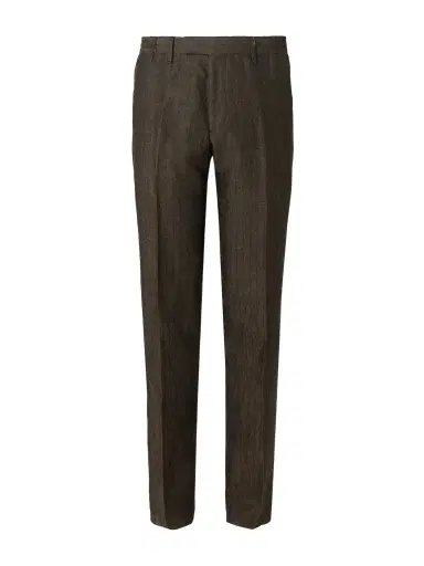 MR P. Straight-Leg Striped Linen Suit Trousers - Men | Thumbnail 1 MR P. Straight-Leg Striped Linen Suit Trousers - Men | Thumbnail 1