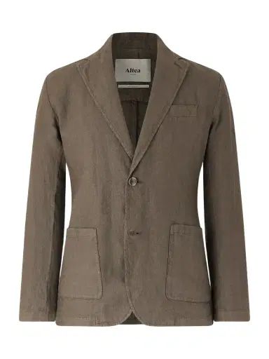 Altea Aaron Garment-Dyed Linen Blazer - Men | Thumbnail 1 Altea Aaron Garment-Dyed Linen Blazer - Men | Thumbnail 1