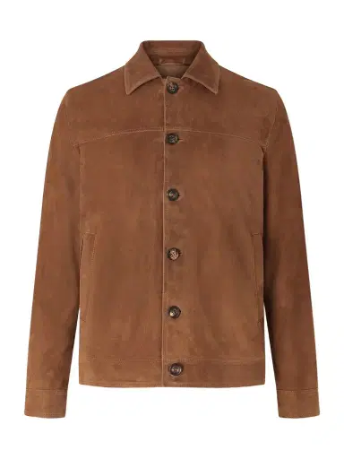 ELEVENTY Suede Jacket - Men | Thumbnail 1 ELEVENTY Suede Jacket - Men | Thumbnail 1
