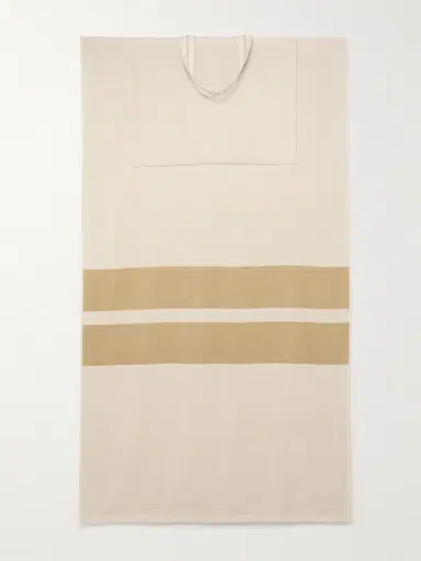 Zegna Logo-Embroidered Cotton-Terry Beach Towel Tote Bag - Men | Thumbnail 5 Zegna Logo-Embroidered Cotton-Terry Beach Towel Tote Bag - Men | Thumbnail 5