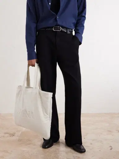Zegna Logo-Embroidered Cotton-Terry Beach Towel Tote Bag - Men | Thumbnail 6 Zegna Logo-Embroidered Cotton-Terry Beach Towel Tote Bag - Men | Thumbnail 6
