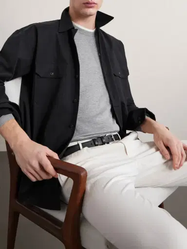 Slowear Cotton and Silk-Blend Sweater - Men | Thumbnail 5 Slowear Cotton and Silk-Blend Sweater - Men | Thumbnail 5