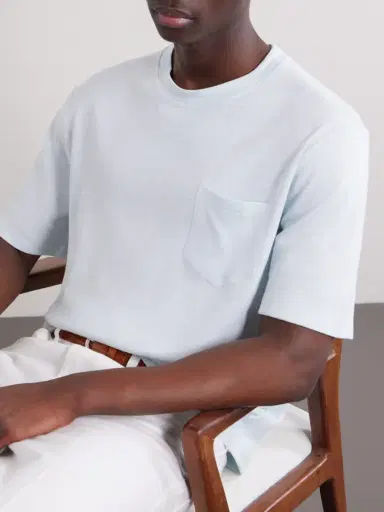 MR P. Linen and Organic Cotton-Blend T-Shirt - Men | Thumbnail 5 MR P. Linen and Organic Cotton-Blend T-Shirt - Men | Thumbnail 5
