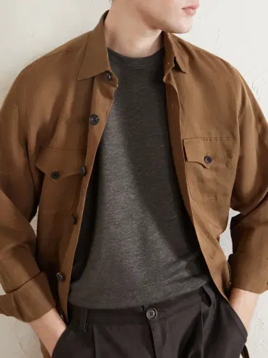 MR P. Linen T-Shirt - Men | Thumbnail 5 MR P. Linen T-Shirt - Men | Thumbnail 5