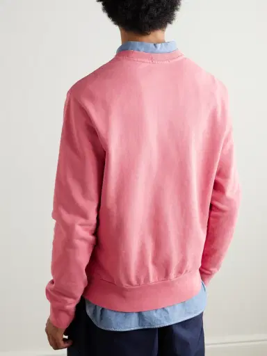 Polo Ralph Lauren Logo-Embroidered Cotton-Jersey Sweatshirt - Men | Thumbnail 3 Polo Ralph Lauren Logo-Embroidered Cotton-Jersey Sweatshirt - Men | Thumbnail 3