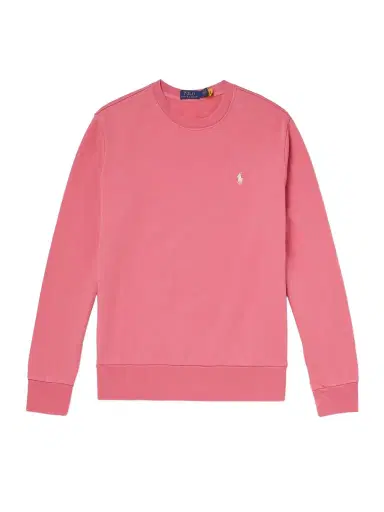 Polo Ralph Lauren Logo-Embroidered Cotton-Jersey Sweatshirt - Men | Thumbnail 1 Polo Ralph Lauren Logo-Embroidered Cotton-Jersey Sweatshirt - Men | Thumbnail 1