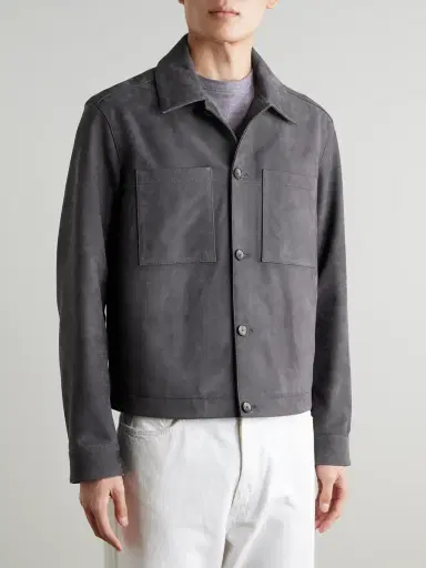 MR P. Suede Overshirt - Men | Thumbnail 3 MR P. Suede Overshirt - Men | Thumbnail 3