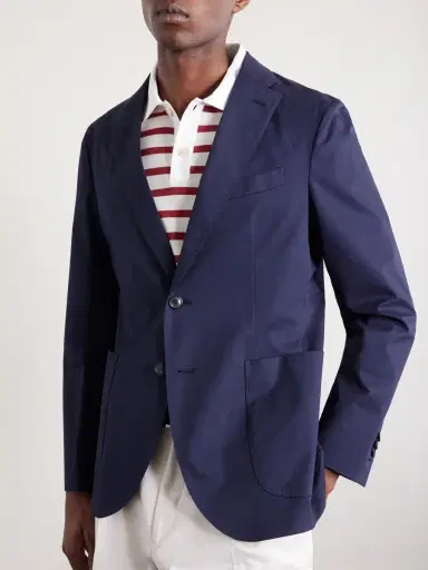 Slowear Cotton-Blend Suit Jacket - Men | Thumbnail 3 Slowear Cotton-Blend Suit Jacket - Men | Thumbnail 3