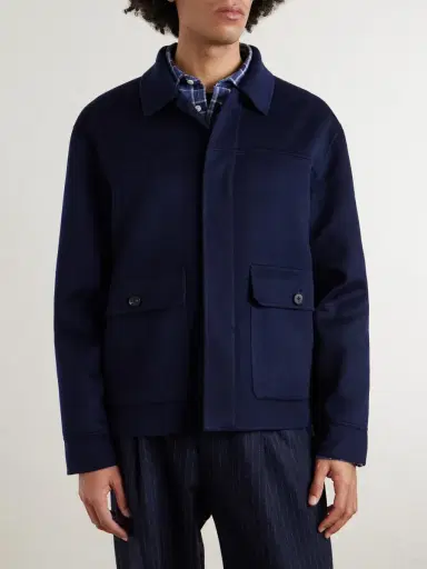 MR P. Double-Faced Cashmere Chore Jacket - Men | Thumbnail 3 MR P. Double-Faced Cashmere Chore Jacket - Men | Thumbnail 3