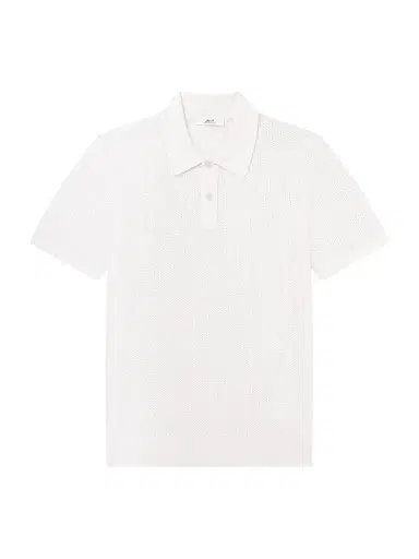 MR P. Honeycomb-Knit Organic Cotton Polo Shirt - Men | Thumbnail 1 MR P. Honeycomb-Knit Organic Cotton Polo Shirt - Men | Thumbnail 1