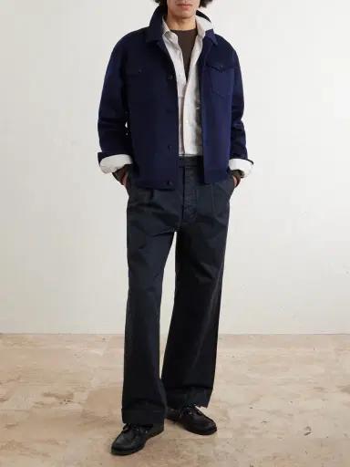 MR P. Double-Faced Wool and Cashmere-Blend Jacket - Men | Thumbnail 2 MR P. Double-Faced Wool and Cashmere-Blend Jacket - Men | Thumbnail 2