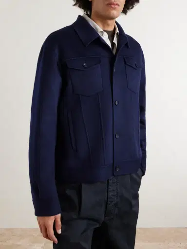 MR P. Double-Faced Wool and Cashmere-Blend Jacket - Men | Thumbnail 3 MR P. Double-Faced Wool and Cashmere-Blend Jacket - Men | Thumbnail 3