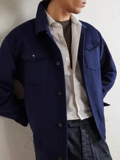 MR P. Double-Faced Wool and Cashmere-Blend Jacket - Men | Thumbnail 5 MR P. Double-Faced Wool and Cashmere-Blend Jacket - Men | Thumbnail 5