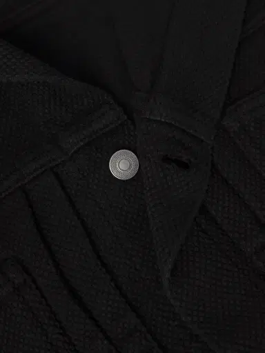Blue Blue Japan Pleated Textured-Cotton Jacket - Men | Thumbnail 5 Blue Blue Japan Pleated Textured-Cotton Jacket - Men | Thumbnail 5