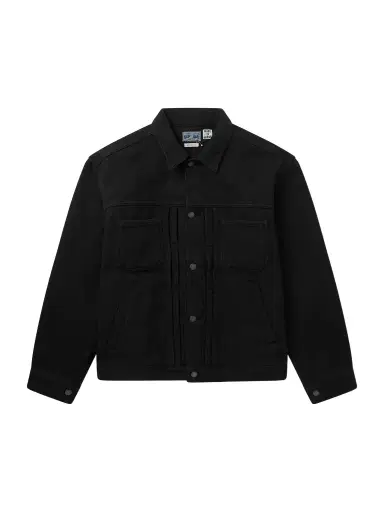 Blue Blue Japan Pleated Textured-Cotton Jacket - Men | Thumbnail 1 Blue Blue Japan Pleated Textured-Cotton Jacket - Men | Thumbnail 1