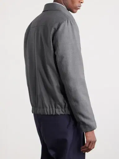 Slowear Wool-Canvas Blouson Jacket - Men | Thumbnail 4 Slowear Wool-Canvas Blouson Jacket - Men | Thumbnail 4