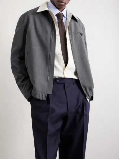 Slowear Wool-Canvas Blouson Jacket - Men | Thumbnail 5 Slowear Wool-Canvas Blouson Jacket - Men | Thumbnail 5