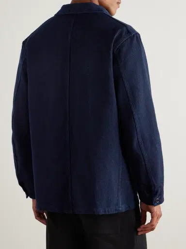 Blue Blue Japan Sashiko Cotton Jacket - Men | Thumbnail 4 Blue Blue Japan Sashiko Cotton Jacket - Men | Thumbnail 4