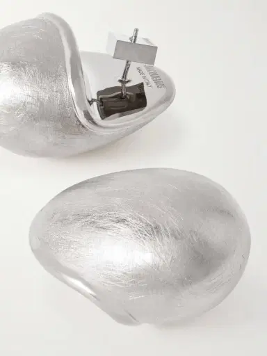 Jacquemus Les Boucles Raisin Silver-tone Earrings | Thumbnail 3 Jacquemus Les Boucles Raisin Silver-tone Earrings | Thumbnail 3