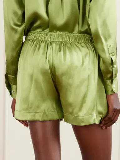 Comme Si Silk-charmeuse Shorts | Thumbnail 3 Comme Si Silk-charmeuse Shorts | Thumbnail 3