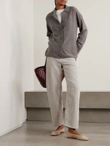 La Ligne Meredith Cashmere And Silk-blend Cardigan | Thumbnail 2 La Ligne Meredith Cashmere And Silk-blend Cardigan | Thumbnail 2