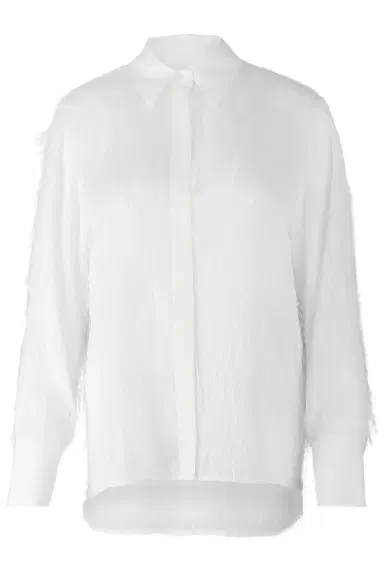 PESERICO Fringe Collared Blouse | Thumbnail 1 PESERICO Fringe Collared Blouse | Thumbnail 1