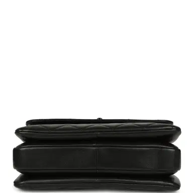 Chanel Chanel Medium Trendy CC Top Handle Flap So Bag Black Lambskin Black Hardware | Thumbnail 6 Chanel Chanel Medium Trendy CC Top Handle Flap So Bag Black Lambskin Black Hardware | Thumbnail 6