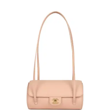 Chanel Chanel Preppy Coco Bowling Bag Light Pink Shiny Caviar Brushed Gold Hardware | Thumbnail 7 Chanel Chanel Preppy Coco Bowling Bag Light Pink Shiny Caviar Brushed Gold Hardware | Thumbnail 7