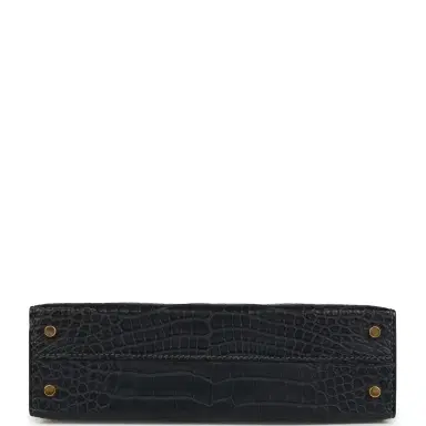 HERMÈS Hermes Kelly Sellier 20 Bleu Nuit Matte Alligator Gold Hardware | Thumbnail 6 HERMÈS Hermes Kelly Sellier 20 Bleu Nuit Matte Alligator Gold Hardware | Thumbnail 6