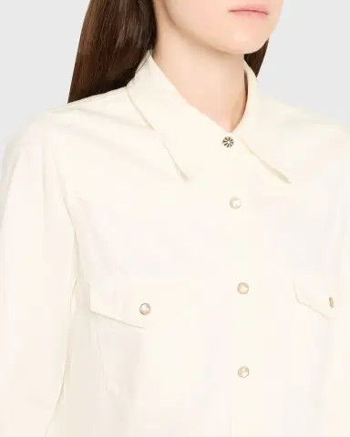 Nili Lotan Travis Pearly-Snap Western Shirt | Thumbnail 9 Nili Lotan Travis Pearly-Snap Western Shirt | Thumbnail 9