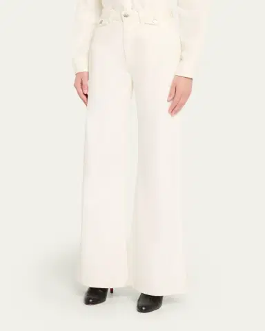 Nili Lotan Edira High-Rise Wide-Leg Jeans | Thumbnail 4 Nili Lotan Edira High-Rise Wide-Leg Jeans | Thumbnail 4