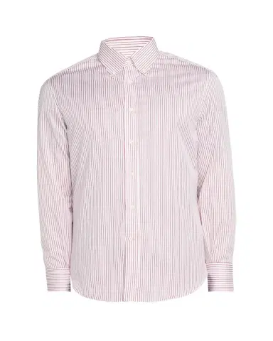 Brunello Cucinelli en's Button-Collar Pinstripe Cotton Sport Shirt | Thumbnail 1 Brunello Cucinelli en's Button-Collar Pinstripe Cotton Sport Shirt | Thumbnail 1